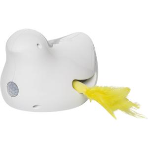 PetSafe Electronic Cat Toys Automatic Cheese and Peek-A-Bird Hide and Seek Teaser Toy Interactive Bird and Mouse Hunt Play While You are Away