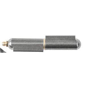 Zonon 1 Pc 4 Inch BBQ Smoker Bullet Weld on Bullet Hinge Carbon Steel Weldable Barrel Hinges Heavy Duty for Swing Door Trailer Ramp