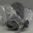 Cesun 1.2 Gallons Small Black Trash Can, Bathroom Garbage Can with Lid and Foot Pedal, Mini Round Wastebasket for Bathroom, Bedroom, Office, 4.5 Liters / 1.2 Gallons, Matte Black