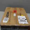 NUMENN Narrow Bookshelf, 5 Tier Bookshelves, Home Office Bookcase Shelf Storage Organizer, Free Standing Storage Shelving Unit for Bedroom, Living Room and Home Office, Vintage