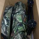 Hunting Turkey Vest with Seat, Kickstand Turkey Vest with Game Pouch for Turkey Hunting,Turkey Clothes for Men (NEXT CAMO G2 GREEN)