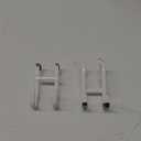 FYY Over The Door Hooks - 2 Pack Heavy Duty Dual-Hook Organizer Hanger with Non-Slip Rubber for Towels, Clothes, Hats & Bags Use in Bathroom, Bedroom, Kitchen - Fits Interior Doors Up to 1 3/8" White