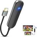 4K 1080P Wireless HDMI Display Adapter, WiFi Streaming Movies, Shows Receiver for iPhone, iPad, Android, Tablet, Laptop, Window to HDTV/Monitor/Projector, Compatible Miracast, Air Play, DLNA