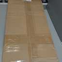 4 Pcs 48 Inch Fluorescent Light Fixture Covers Replacement Wrap Around Light Cover 4ft Two Bulb Replacement Lens Transparent Square Lenses for 4ft LED Ceiling, Home Kitchen Room