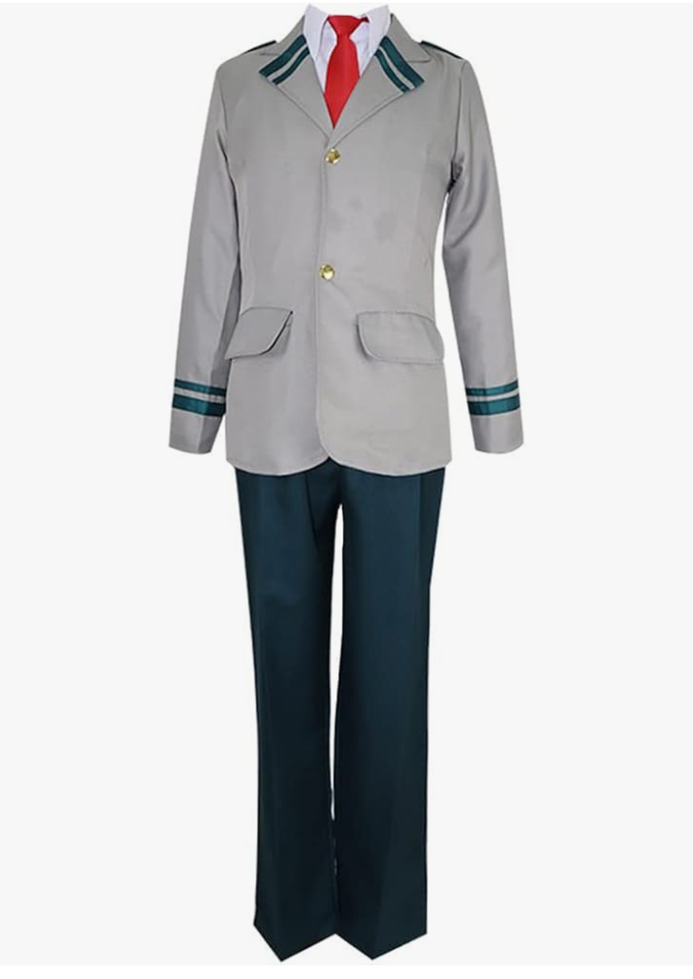 Anime My Hero Academia Cosplay Costumes Izuku Midoriya Cosplay Uniforms Halloween Party Size XXL