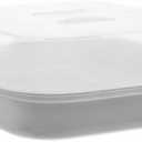 DOITOOL Microwave Steamer for Cooking Vegetables, Plastic Microwave Vegetable Steamer with Lid for Vegetables Prep Seafood Cooking (Random Color)