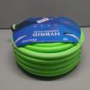 Fevone 55 ft Garden Hose, Lightweight and Flexible, Heavy Duty Water Hose, Hybrid Polymer, Kink Resistance, 3/4" GHT Aluminum Fittings, 5/8" ID, Burst 600 PSI, Drinking Water Safe
