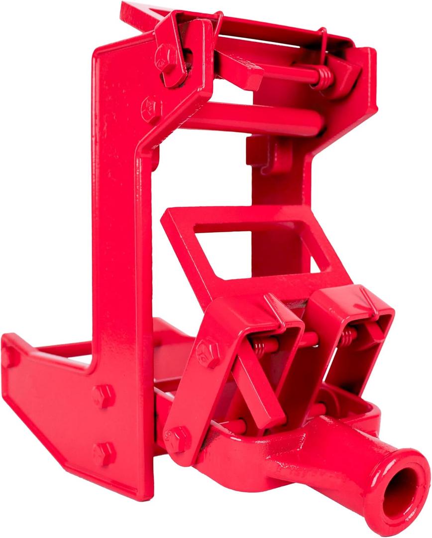 Guardian 2601 Portable Wall Jack For Use with 1-1/2 X 3-1/2 Inch Wood Poles Or 3-1/4 inch OD Steel Pipe 1000lb Load Capacity Cast Iron