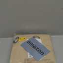 Hiasan Grommet Blackout Curtains for Bedroom, 60 x 72 Inches - Thermal Insulated & Light Blocking Window Drapes for Living Room/Dorm Room, Set of 2 Panels Sewn with Tiebacks, Light Beige