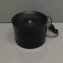 Kastty Cat Water Fountain, Pet Water Fountain for Cats Indoor, Cat Water Dispenser 2.2L/74oz, Super Quiet, Long Life Span Pump, Black+Colorful LED Light