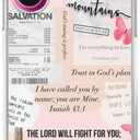 Christian Bible Verses Phone Case Compatible with iPhone 16 Plus, Jesus Faith Salvation Phone Case for iPhone 16 Plus, Trendy Cool TPU Case Cover