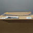 Extra Large 13.7" Durable Clear Hard Shell Zipper Case 6 Pack, 2x Large, 2x Medium, 2x Small, Clear Travel Makeup Case, Hard Plastic Travel Toiletry & Cosmetic Bag, Toy & Make Up Organizer Pouch (White)