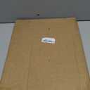 Linen Bulletin Board, Pin Board for Walls, Fabric Bulletin Board, 13"x17"Small Pin Board for Home Kitchen Office Decorative, Brown Wood Frame Cork Board(BN-3343)