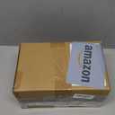 Small Glass Amber Stripe Lamp Shades Set of 2 Art Blown Lampshades,1.3lb,3.35" Top x 4.92" Diameter x 4.72" Height,Replacement Mini Lamp Shade for Floor Lamp Table Wall Lamp Chandelier Island Decor