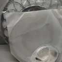 42" Retractable Ceiling Fans with Lights, Crystal Chandelier Ceiling Fan with Remote & APP Control, Modern Dimmable LED Fandelier for Living Room, Dinning Room, Bedroom (Silver)