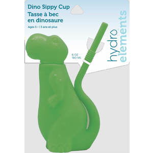 Brite Concepts Dinosaur Shaped Sippy Cup, Plastic, 6-Ounce