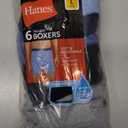 Hanes mens Underwear Boxers Pack, Cool and Breathable Cotton Underwear, Exposed and Comfortflex Waistbands, Multi-pack, Large