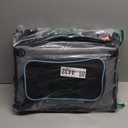 Pet Carrier Airline Approved, Expandable Pet Cat Carriers with Wheels for Dogs, Airline Approved Cat Dog Carrier, TSA Approved Pet Carrier In Cabin, Pet Dog Cat Carrier Soft, Cat Travel Carriers(Grey)