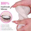 3 x NUXIUNT Easter Egg Silicone Resin Candle Soap Molds for Candle Silicone Holder Mould Wax Scents for Candles Soap Epoxy Resin Making Kit Craft,Soy Paraffin Wax,Beeswax,Easter Home Party Decoration