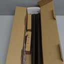 TONIAL 2 Pack Curtain Rods 32 to 58 Inch, Telescoping Splicing 3/4 Inch Single Rods for Windows Decorative Drapery Rod with Small Finial, Bronze