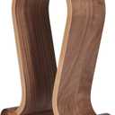 SAMDI Wood Headphone Stand, Headphone Holder Wood Headset Stand Compatible for Sony, Bose, Shure, Jabra, JBL, AKG Gaming Headphones Display et. (Walnut)