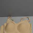 PRETTYWELL Bras for Women Comfort Seamless Bra, Cross Back Adjustable Bralette Bra, Wireless Everyday Bras for Women A-C Cup