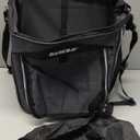 Dog Bike Basket Carrier, Expandable Foldable Soft-Sided Dog Carrier, 2 Open Doors, 5 Reflective Tapes, Pet Travel Bag,Dog Backpack Carrier Safe and Easy for Small Medium Cats and Dogs(Black)