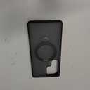 TORRAS 360 Spin Magnetic Stand for Samsung Galaxy S25 Ultra Case, Fit for Magsafe, Military Grade Slim Protective S25 Ultra Case with Kickstand & Ring Holder, Ostand Spin, Translucent Frosted Black