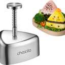 Onigiri Mold, Stainless Steel Rice Ball Mold Sushi Maker, Classic Triangle Spam Musubi Mold for Kids Lunch Bento and Home DIY