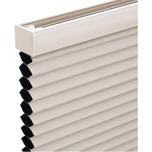 Changshade Cordless Cellular Shades, Blackout Honeycomb Shades for Windows, Pull Down Pleated Blinds, Easy to Install for Indoor Windows and French Doors,59" W x 72" H, Beige