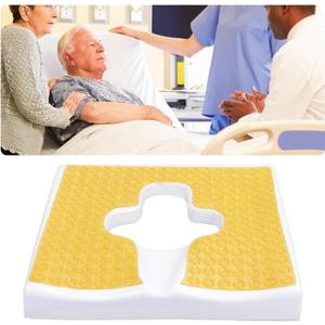 Eriro Anti Bedsore Cushion,Waterproof,Breathable, Comfortable, Pain-Relieving and Pressure-Sore Care Fiber Material Bed Sore Cushion for Butt, Suitable for bedridden Elderly and Disabled People