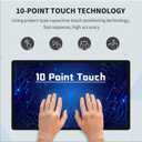 21.5 inch Touch Screen Industrial PC, i7, 8GB RAM, 256G ROM, 16:9 FHD 1080P, Windows 10, Smart Board for Classroom, Meeting & Game, USB, VGA & HD-MI Monitor