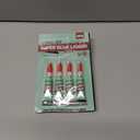 2 x Super Glue Liquid Clear Glue for Wood Plastic Metal, Instant Superglue All Purpose Multipack Cyanoacrylate Adhesive Repair Ceramic Model Leather Rubber Glass Pottery, Strong Bonding Single Use (4 x 3g)