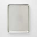 Nordic Ware Naturals Half Sheet - USA Made Aluminum Commercial Quality Sheet Pan for Baking or Roasting, Encapsulated Galvanized Steel Rim Prevents Warping