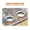 Diamond Finger Milling Bits,BRSCHNITT 4/5 Inch 20mm Dry Core Drill Bit with 5/8-11 Thread for Enlarging Shaping Existing Holes of Porcelain Tile Ceramic Marble Granite Countertop