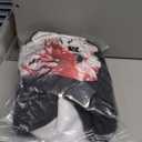 Anime Cosplay Costume Jumpsuit Outfit Black White Bodysuit Full Set Halloween With Mask (Large)