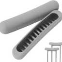 Replacement Crutch Pads, 2 Pack Crutch Padding, Underarm Crutch Pads, Replacement Cushion Tops Axillary Support Double Crutches Accessories