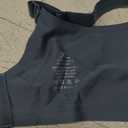 Vertvie Seamless Push-Up Bras for Women Wire-Free Supportive Bras Smoothing Back Bra (Grey Blue,X-Large)