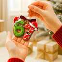 2 x 67 Christmas Ornament - 67 Ornaments for Christmas Tree 2025 - Funny 6 7 for Teens, Kids - Viral Xmas Acrylic Decoration, Teen Girls Trendy Stuff - Meme Funny White Elephant Gifts