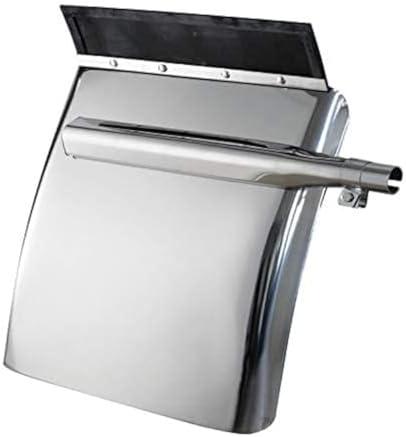 Stainless Steel Quarter Fender Set (24"x24"), Semi Truck
