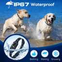 Bark Collar, 2 Pack Smart Dog Bark Collar for Large Medium Small Dogs, Anti Barking Device for Dogs Training Collar with Beep Vibration Harmless Shock, 5 Adjustable Sensitivity (Blue)