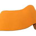 Spinway Eco Friendly Double Textures TPE Yoga Mat | Dual Tone Foam Based Yoga Mat Two Tone Gym mat Neon Orange