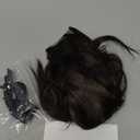 Clip in Hair Extensions, Natural & Soft Hair & Blends Well Light Brown Hair Extensions, Long Wavy Hairpieces(16inch, 6pcs, Chocolate Brown)