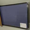 Amazon Basics Magnetic Dry Erase Whiteboard, 35"W x 23"H, Black Wooden Frame, Wall-Mounted for Writing and Presentation