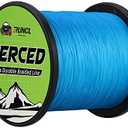 RUNCL Braided Fishing Line Merced, 1000 500 300 Yards Braided Line 4 8 Strands, 6-200LB - Proprietary Weaving Tech, Thin-Coating Tech, Stronger Smoother for Freshwater Saltwater