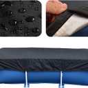 10 x 6 FT Rectangle Pool Cover, 300 * 200CM Rectangle Pool Cover, Fit 120 in x 80 in Swimming Pool Cover, Heavy Duty Pool Covers with Strong Tear Resistant and Fade Resistant (118" X 79", Black)