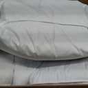 puredown Goose Feathers and Down White Pillows with 100% Cotton Cover, Bed Sleeping Hotel Collection Pillows Set of 2, Standard Size