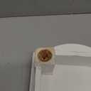 Aboacent Wooden Stool, Rustic Farmhouse Step Stool for Adults, Small Solid Wood Plant Stool, Foot Stools for Bathroom, Kitchen, Bedroom, Plant Stand