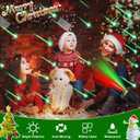 Treela Laser Projector Light Outdoor Yard Projector Decoration Moving Waterproof Star Projection Light with Remote Landscape for Garden Home(Red Green,Meteor Showers)