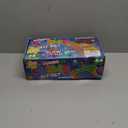 126 Pcs DIY Slime Making Kit for Girls Boys - Birthday Idea for Kids Age 5+. Ultimate Supplies Include 28 Crystal Slime, 2 Glow in The Dark Powder, 48 Bottle Glitter Jar etc.